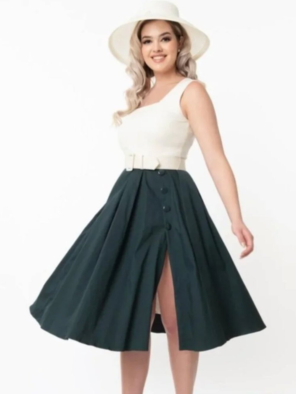 Collectif Cheryl Swing Dress US 8 UK12